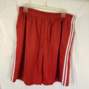 DUNLOP Men's Red Athletic Shorts Size L
